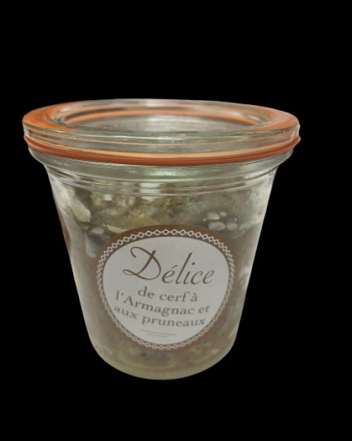 Délice de cerf à l Armagnac et aux pruneaux