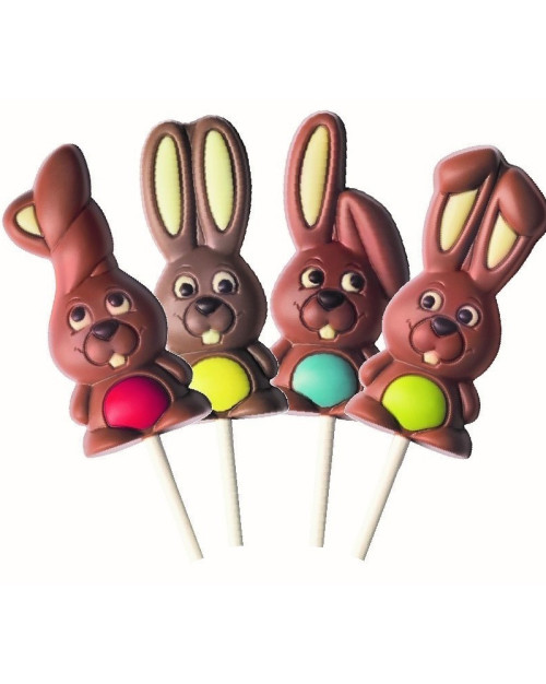 sucette lapin chocolat