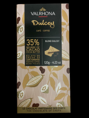 Dulcey éclats grains de café 120g
