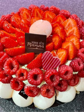 Entremet pavlova FRUITS ROUGES 4P