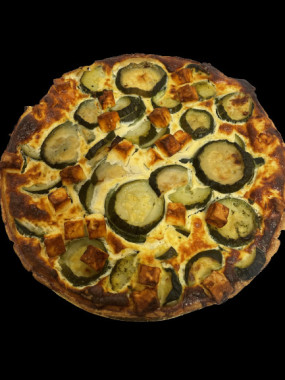 Grande quiche courgette féta