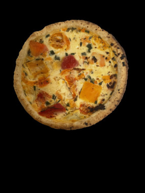 Quiche individuelle poulet légumes