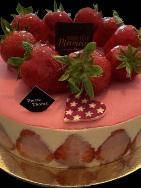 Entremet Fraisier 6 personnes