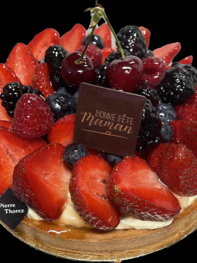 Tarte aux fruits assortis 6 personnes