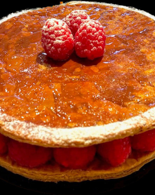 millefeuille framboises