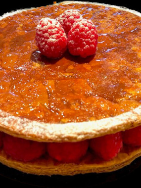 millefeuille framboises