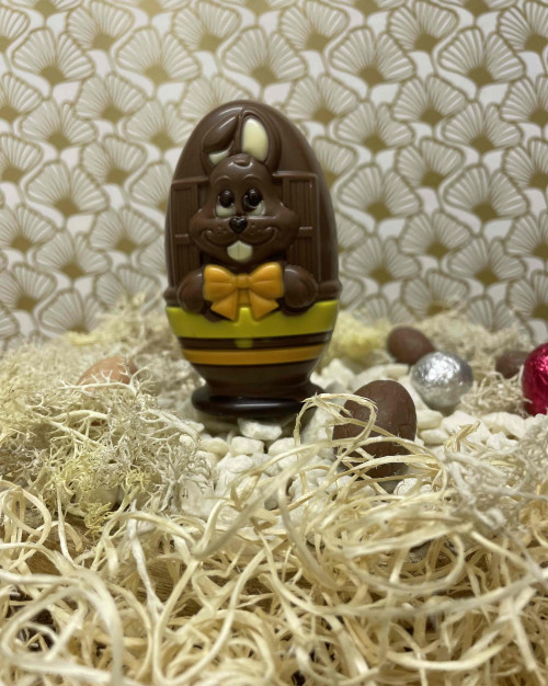 Moulage œuf chocolat lait 55 Grs