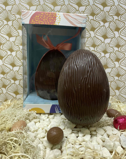 oeuf garni 170 Grs chocolat noir