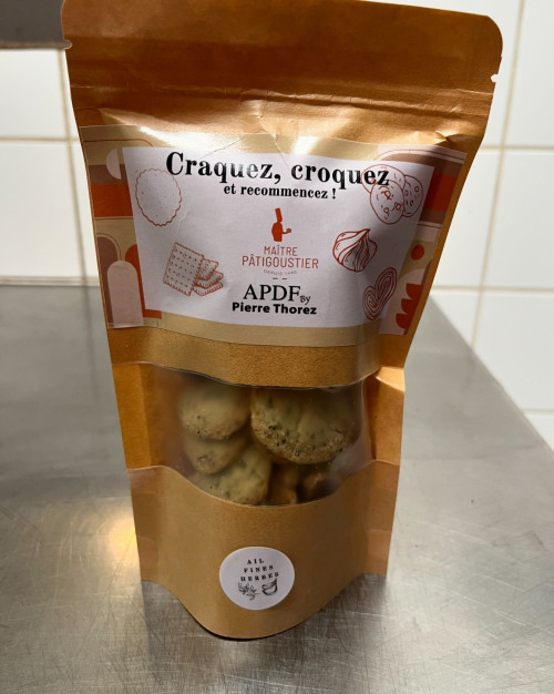 sablé Ail et fines herbes