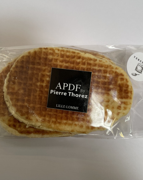 Gaufres cassonade paquet de 2