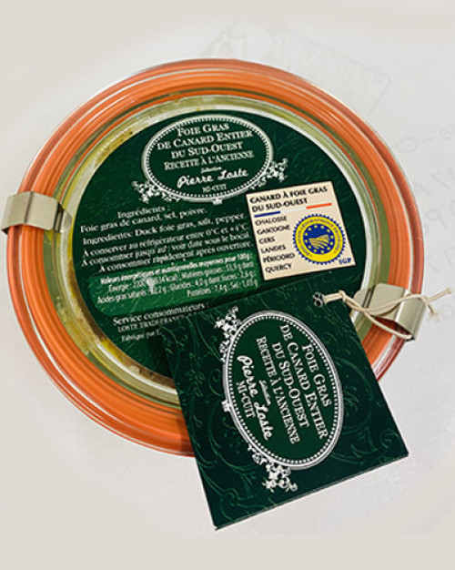 Foie gras de canard entier 170 Grs