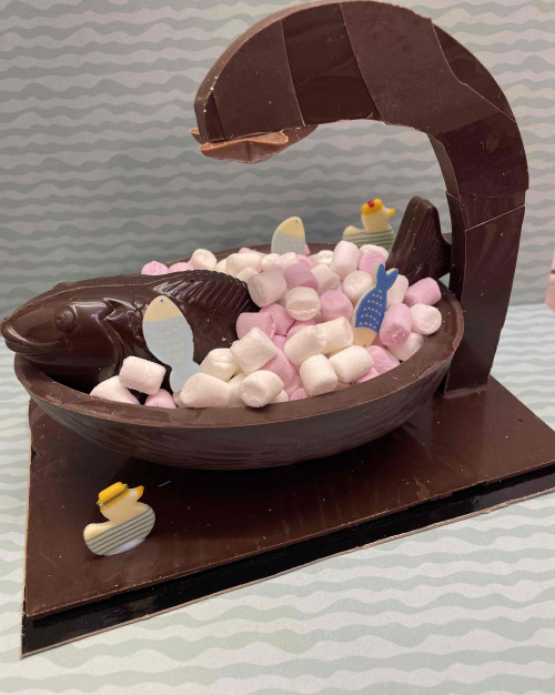 Poisson dans sa baignoire