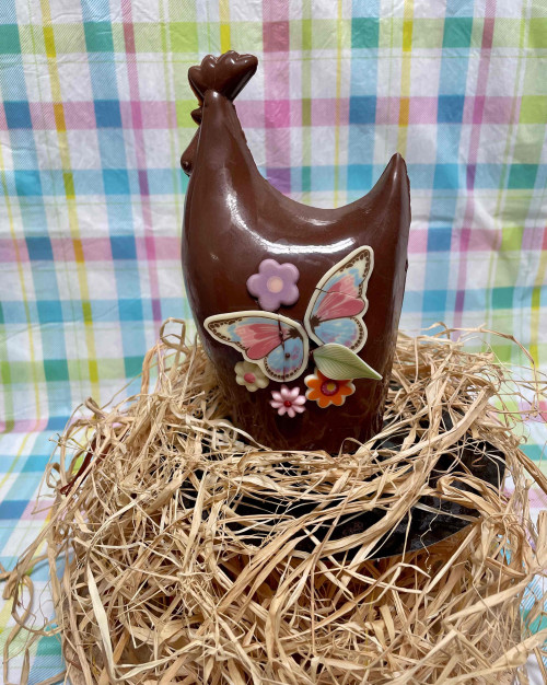 grande poule chocolat lait