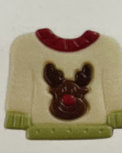 pulls de noël chocolat blanc plats