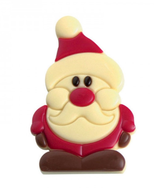 Pères Noel chocolat plats