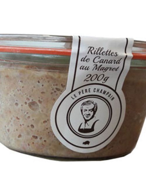 rillettes de canard au magret