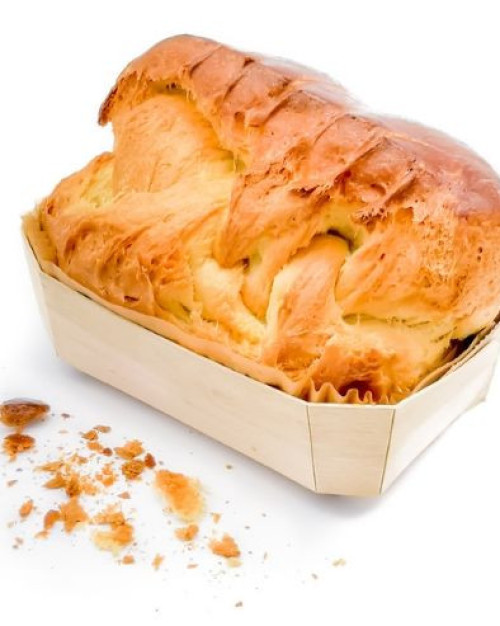La brioche tressée nature