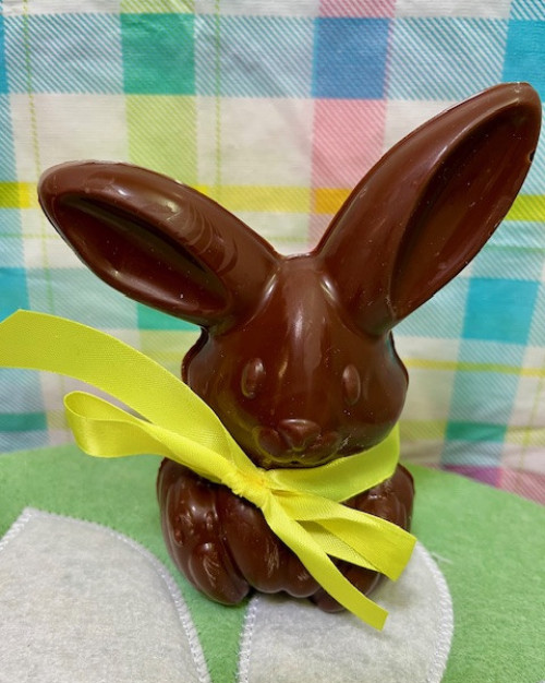 le lapin chocolat de fantaisie