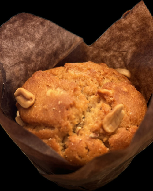 Le muffin cacahuète végan