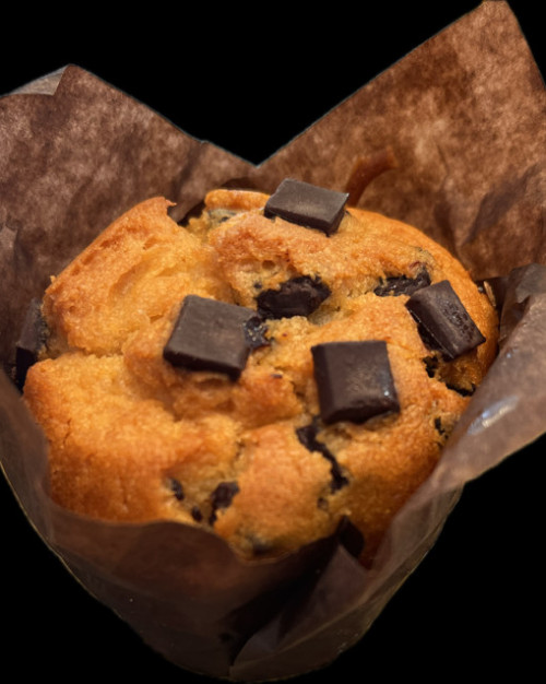 Le muffin noix de coco chocolat végan