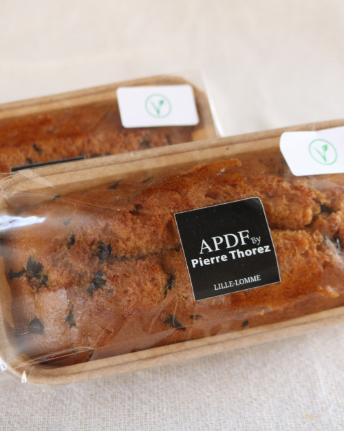 Le cake Végé aux pépites de chocolat 