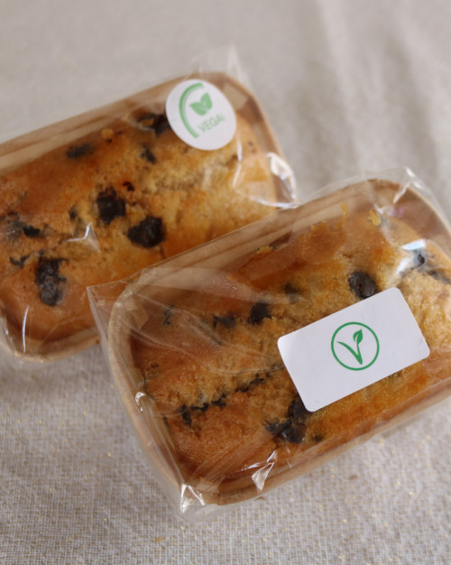 Le mini cake Végé aux Pépites de chocolats