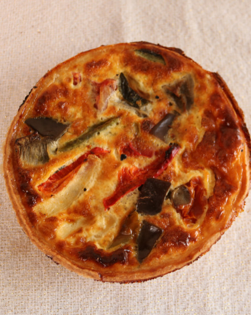 Quiche individuelle légumes