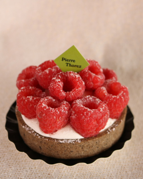 La tartelette framboises VG