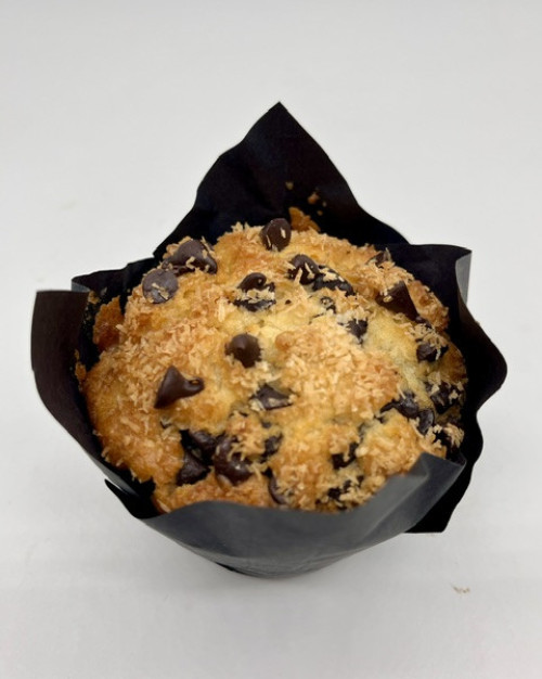 Le muffin chocolat noix de coco