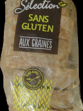 Pain sans GLUTEN aux graines