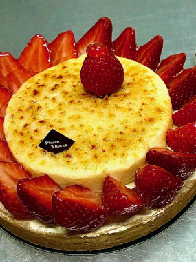 Tarte aladine fraise 6 personnes